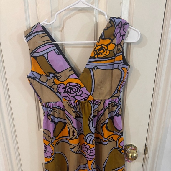 vintage psychedelic babydoll dress - Picture 1 of 5